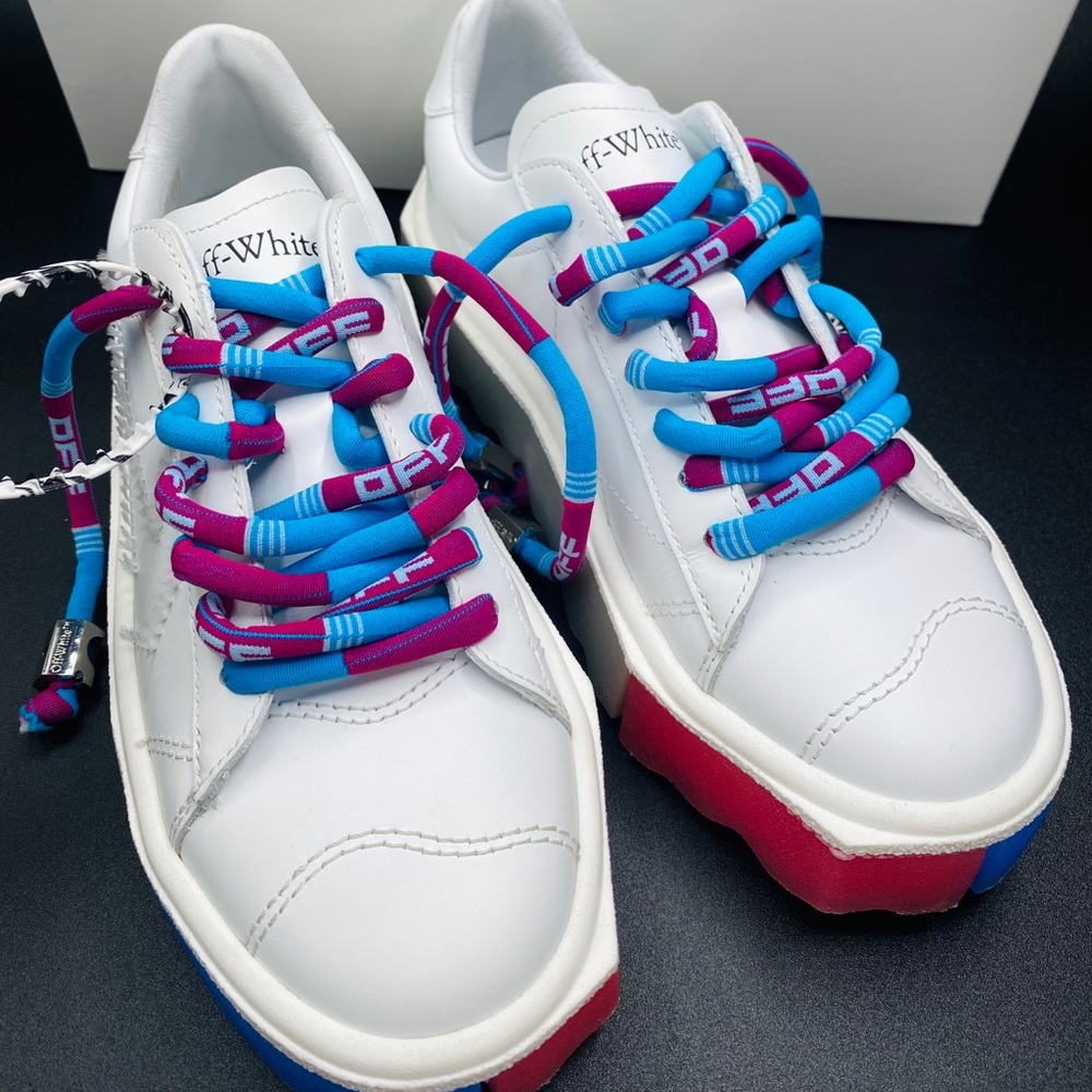 Off-White Women’s Sponge Sole Low-Top Sneakers Size 36 NWB AUTHENTIC